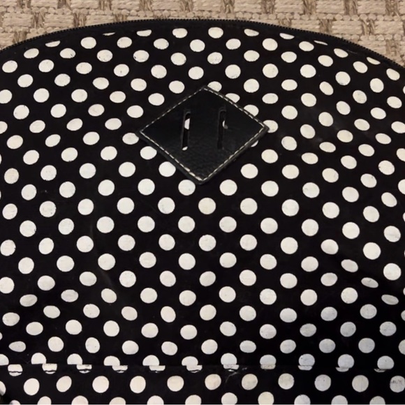 Women’s Candie’s med back pack, blk/white checker board, used. - Picture 3 of 7
